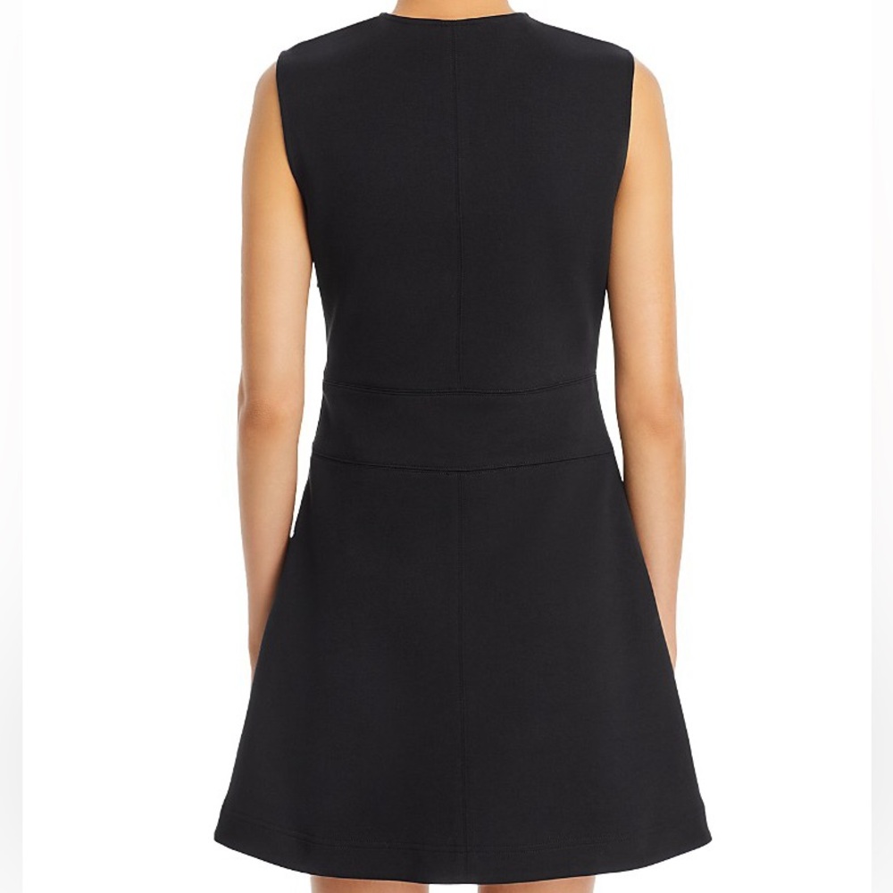 Moncler Shift Dress Size Medium Black - Picture 5 of 10